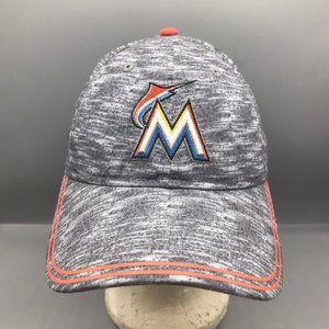 Miami Marlins New Era 9Twenty Hat Cap Womens Adjustable MLB Strapback EUC